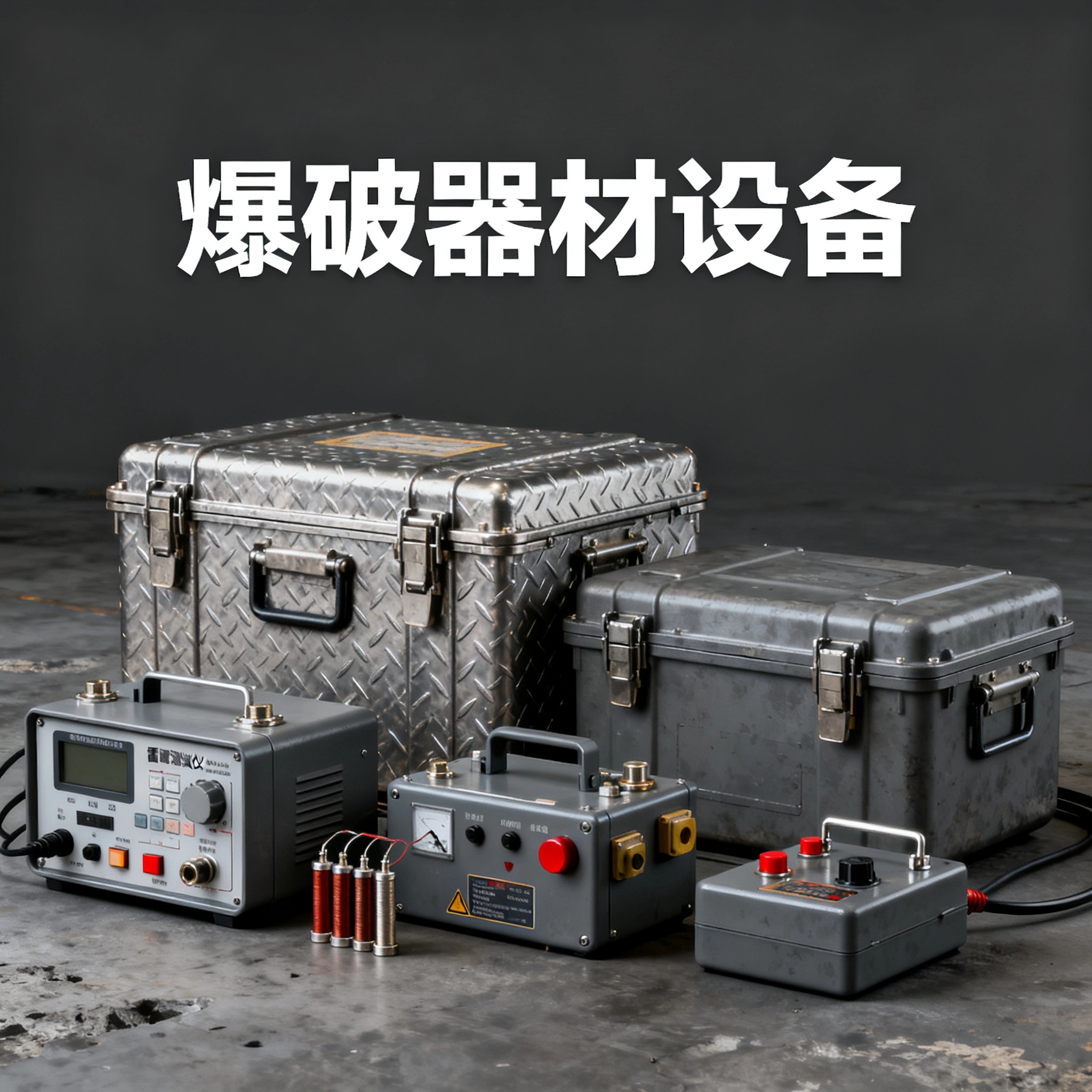 向阳街道爆破工程师的“兵器库”：常用器材一册通